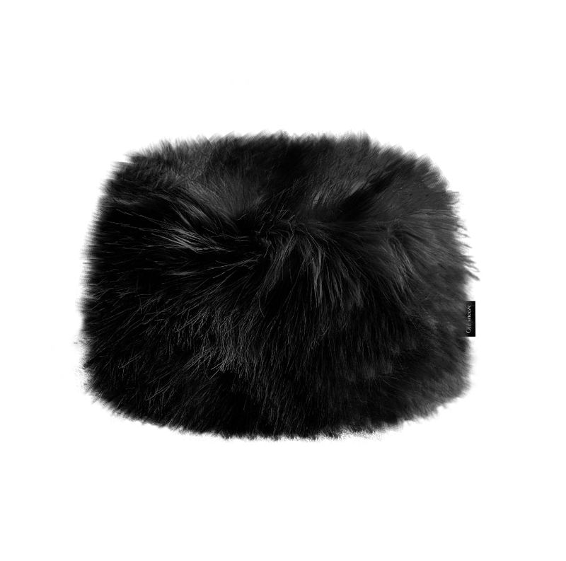 Oh! sneeze（オスニーズ）の「Shafka fur hat_ black（Hats）」