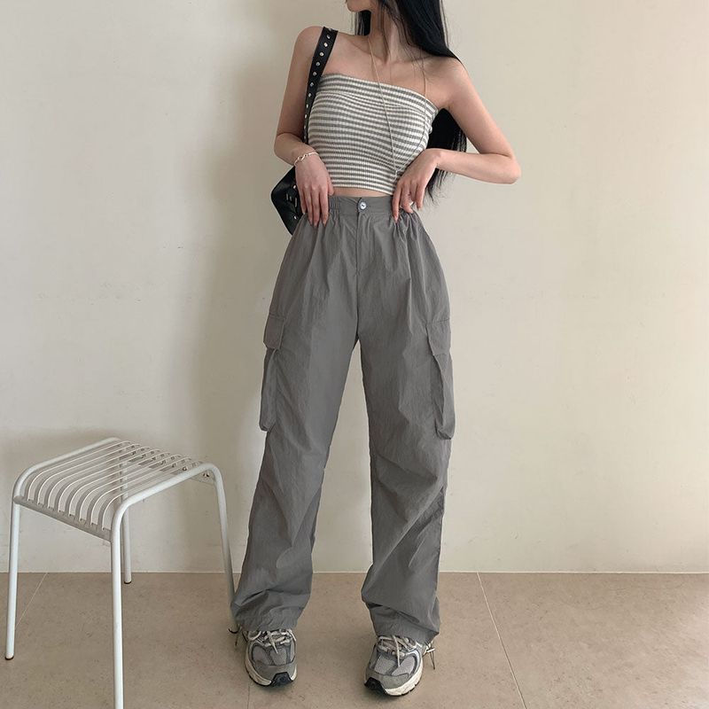  [Short, Long / Two-Way] PARASUIT STRING CARGO PANTS