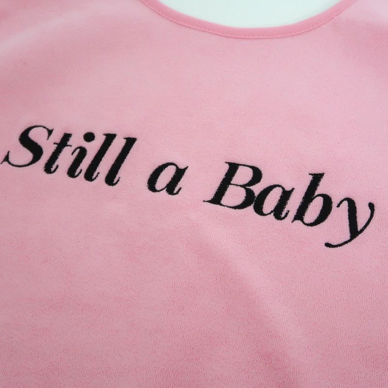adult bib_pink