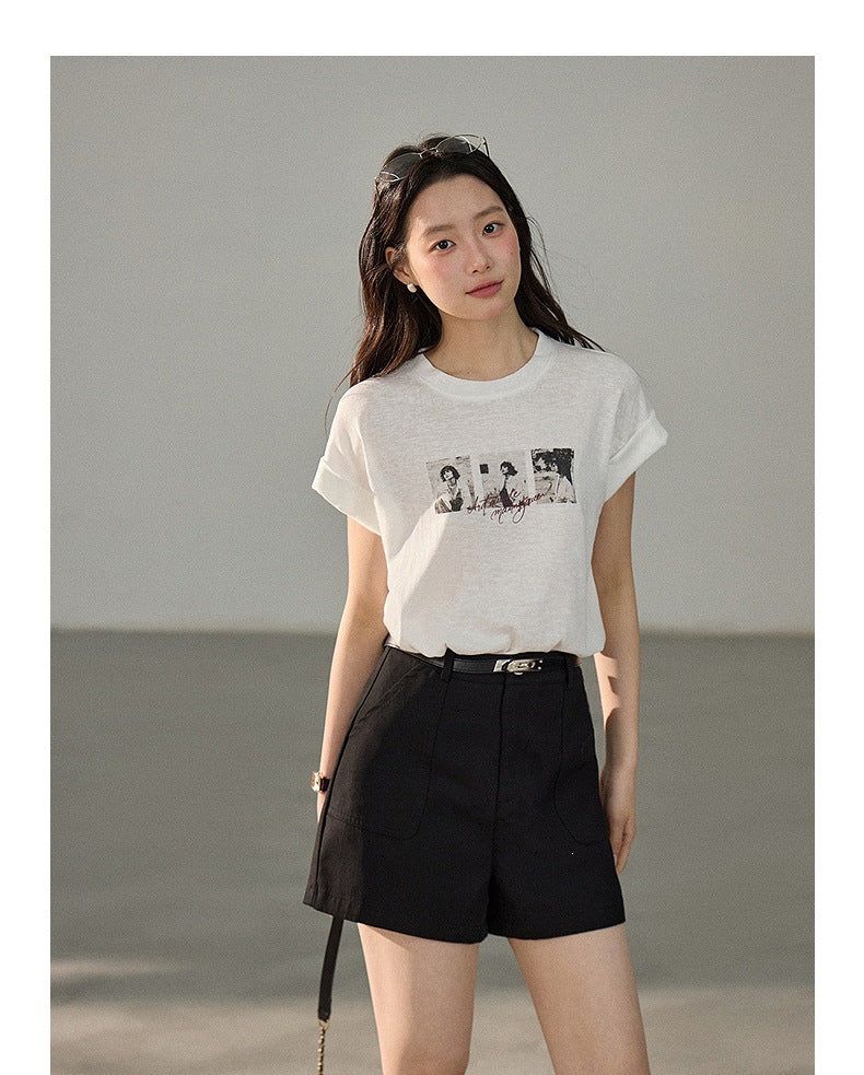 Movie Poster Print Short-Sleeve T-Shirt