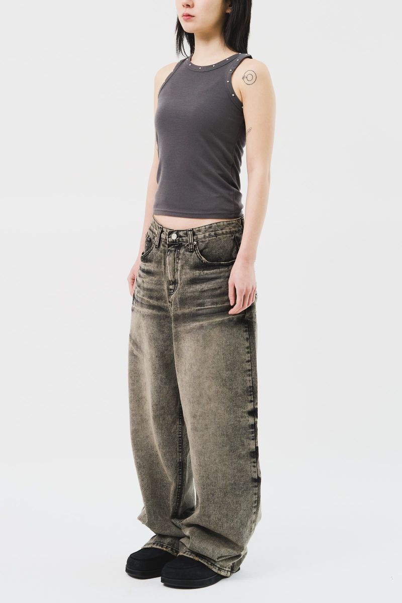 (W) Ben Stud Sleeveless (3color)