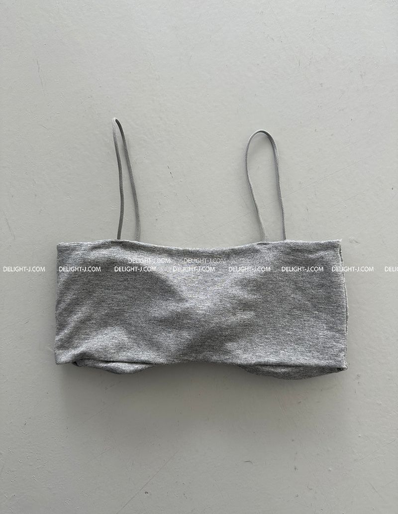 bra top with twisted cap