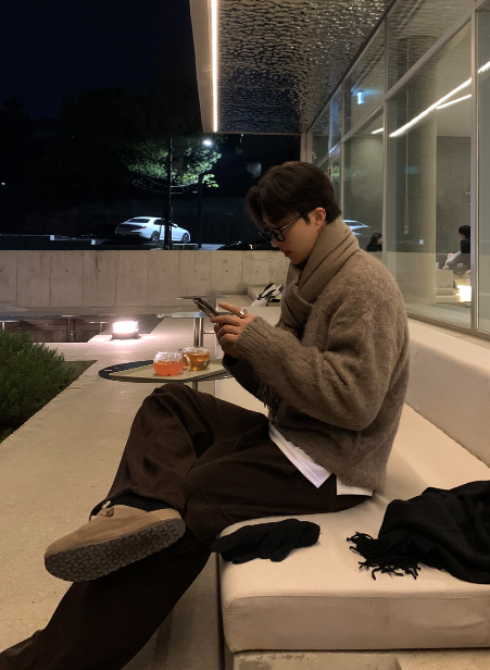 [In-house production]  First Corduroy Cargo String Wide Pants