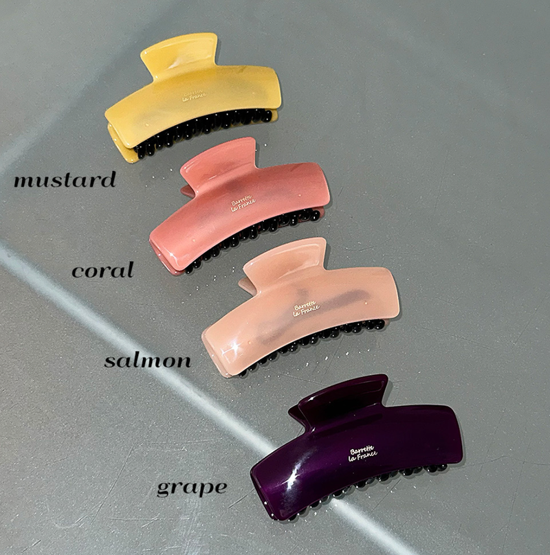 Syrup hair clip (4color)