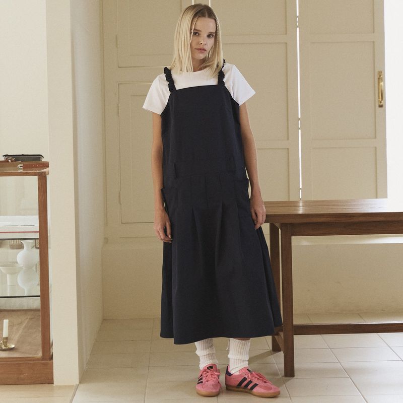 Balmy overall one-piece (navy)