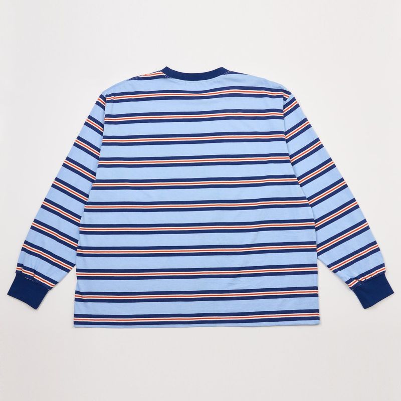 MULTI STRIPE SYMBOL T BLUE