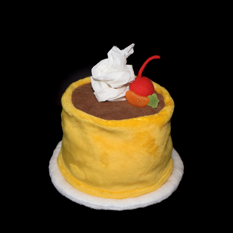 doingme.mory（ドゥイングミモリ）の「ホイップクリームプリン (ティッシュケース)（インテリア）」