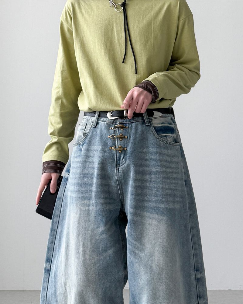 Fire Hook Balloon Denim