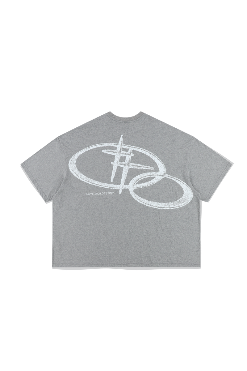 WIDE FIT SHINING LOGO TEE SHIRT