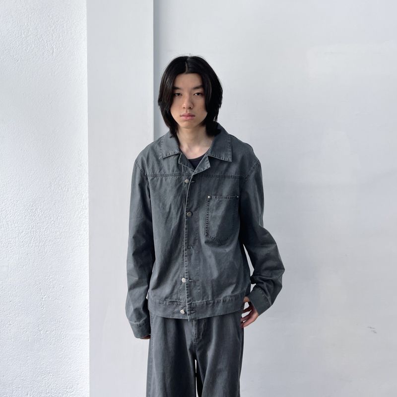Retro-Tone Lapel Jacket
