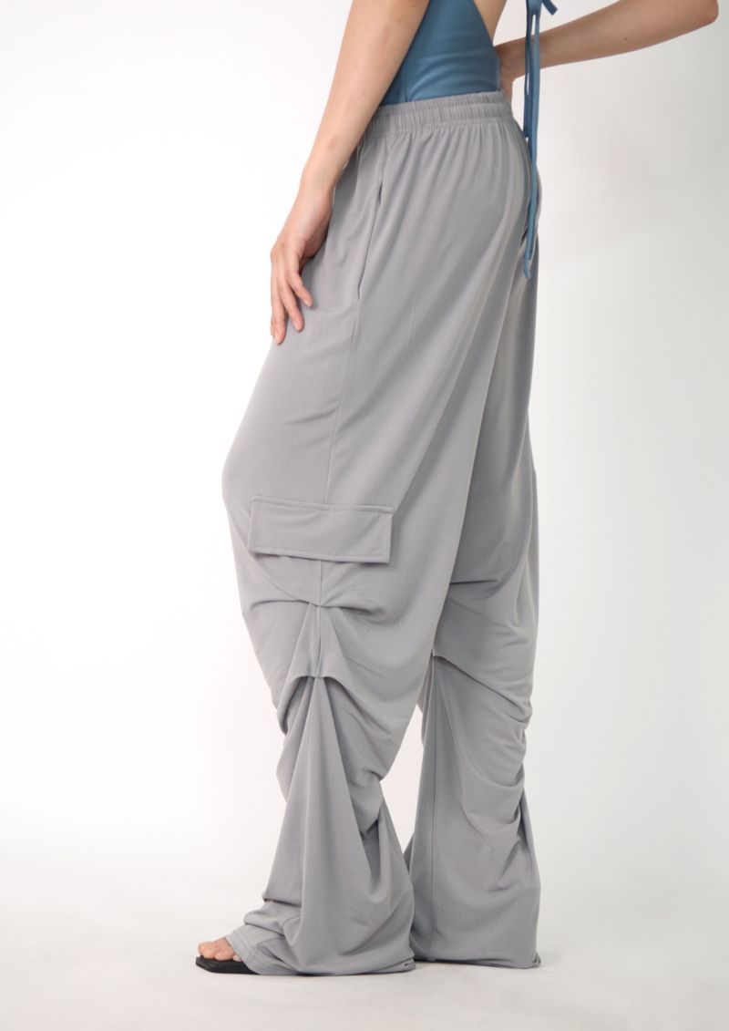 bottom shirring jogger pants