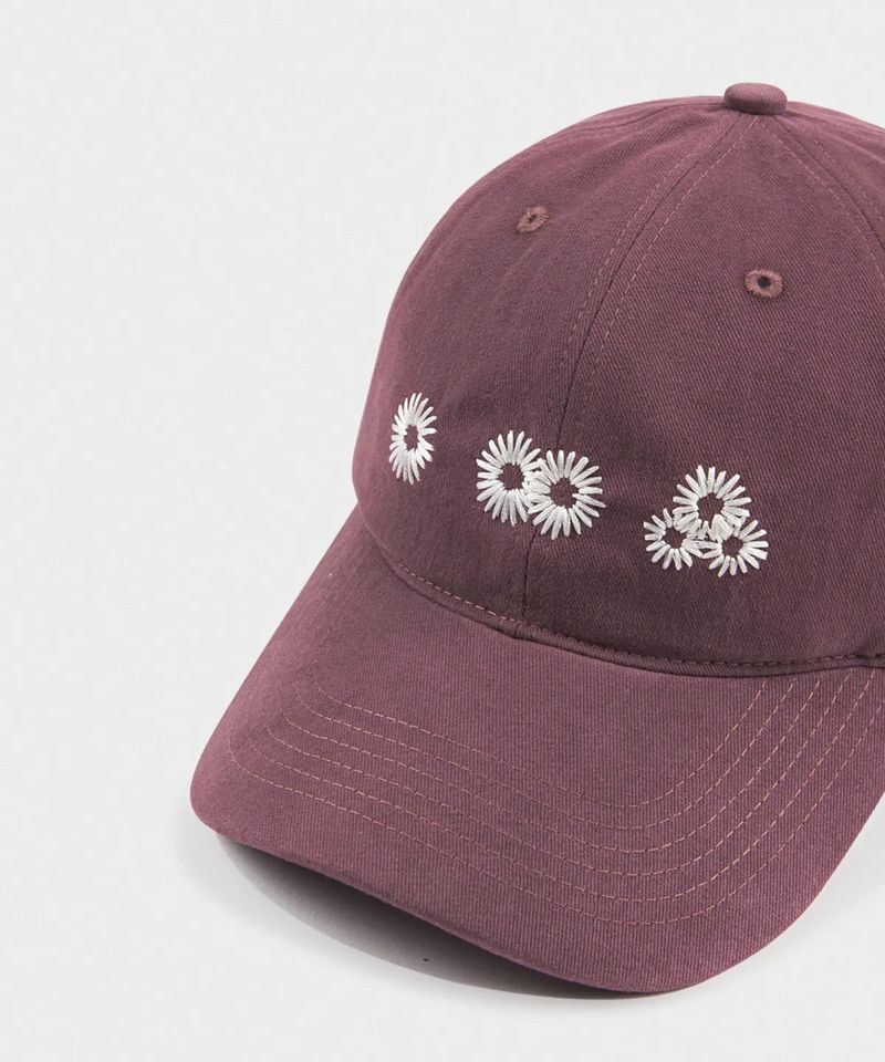 Newvy Logo Peach Ball Cap (MAGENTA)