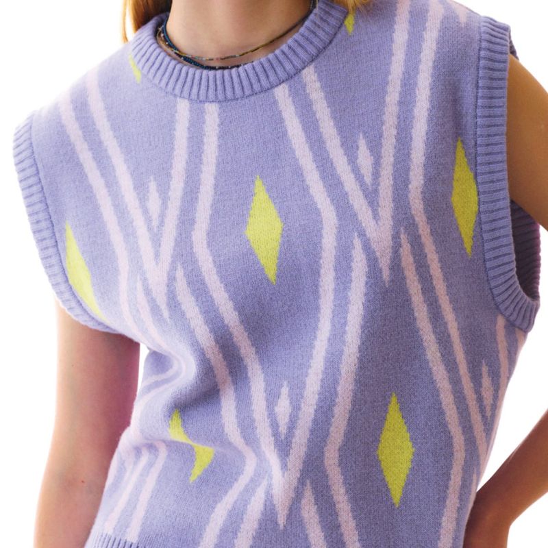 Diamond Vest Lavender
