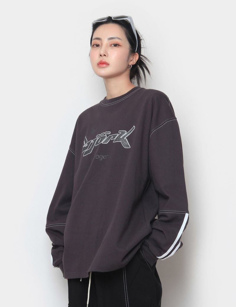 nutellike(ヌテールライク)の「Bjork Stitch Sweatshirt(Tops)」