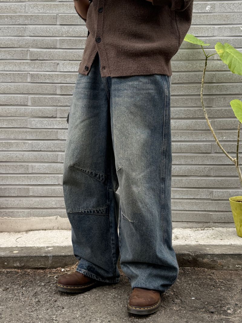Fab dart balloon denim