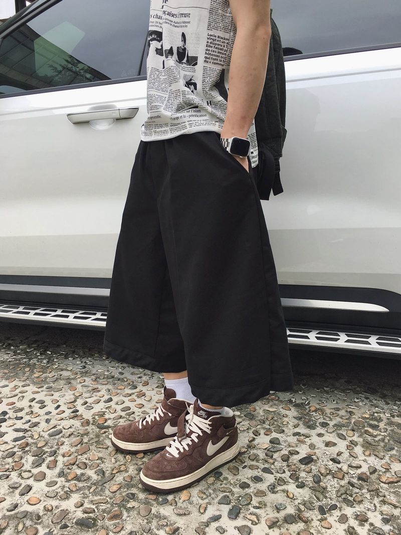 Eva back cargo bermuda pants 3C