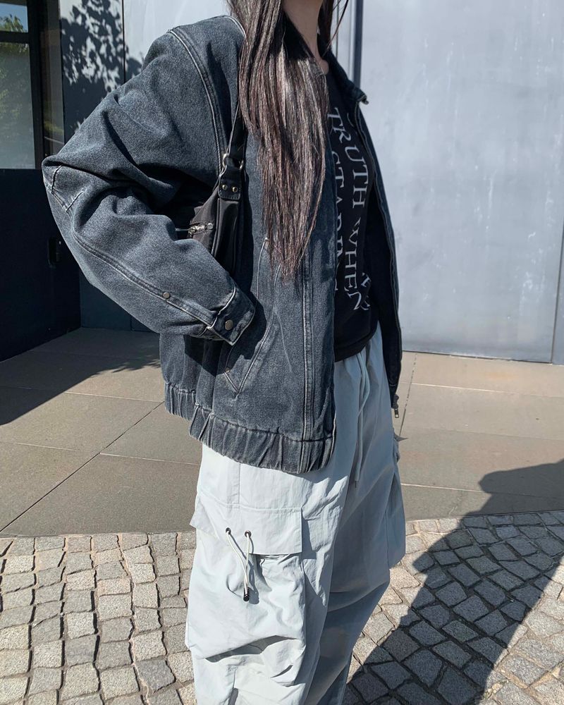 Stopper nylon pants
