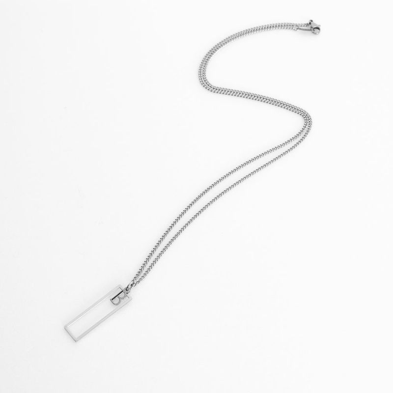 a men's chain necklace_CLEF B-CLIP STICK NEC