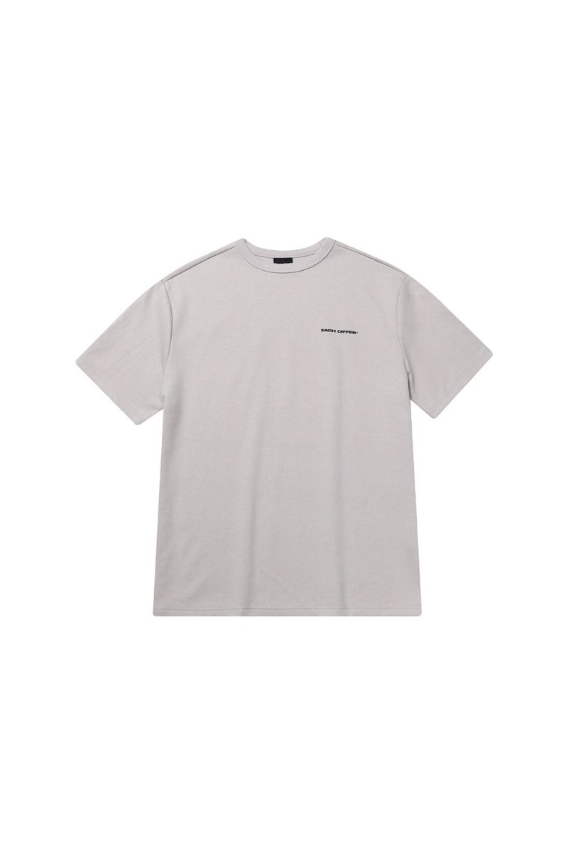 BLUR HEART T-SHIRTS_BEIGE