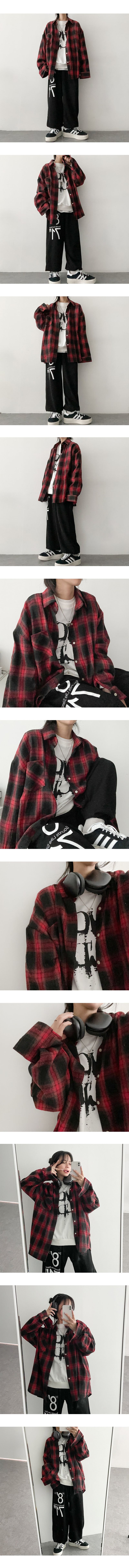 Numbering Wide Jogger Pants