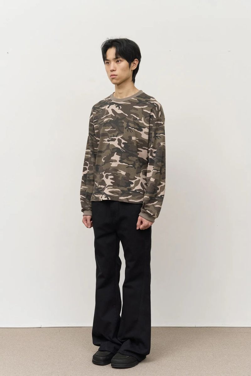 Seen Camo Waffled Longsleeve