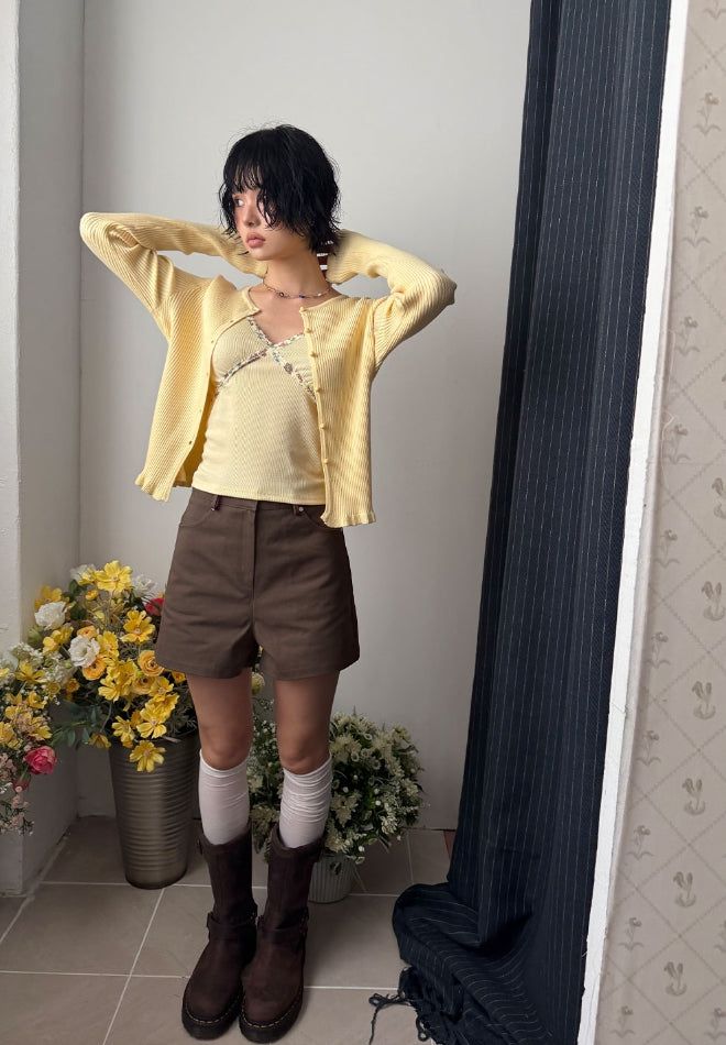 MELLOW FRILL CARDIGAN