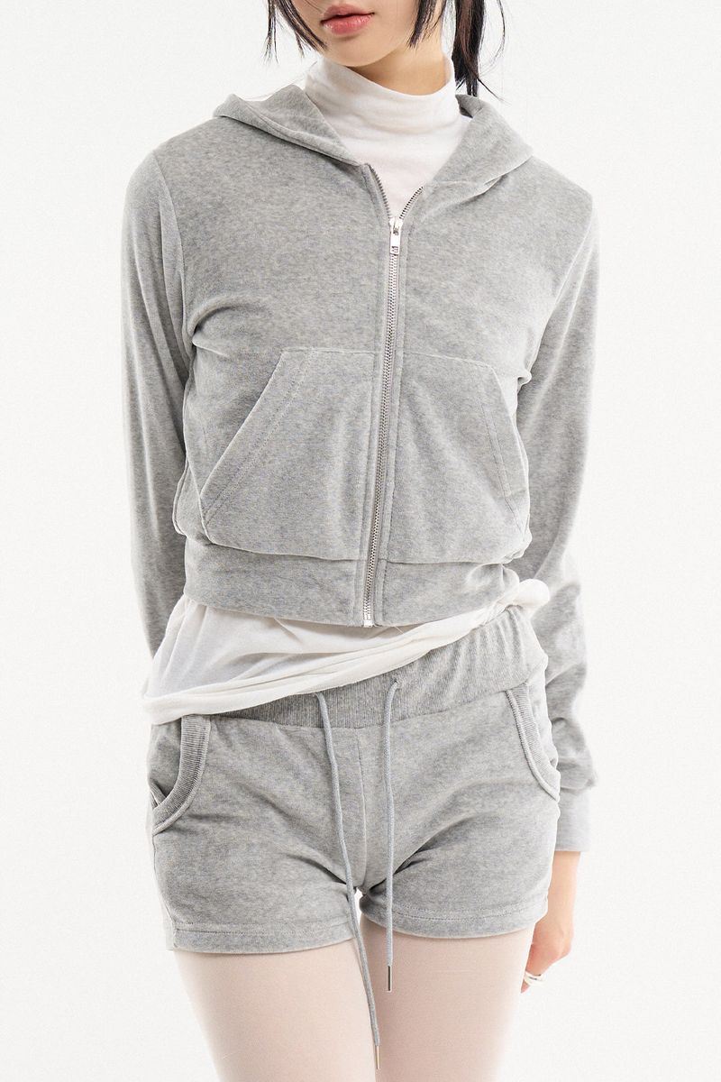 Raucohouse(ラウコハウス)の「Cozy velour banding shorts(Pants)」