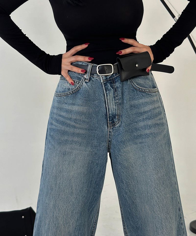 Mini pocket bag detachable belt
