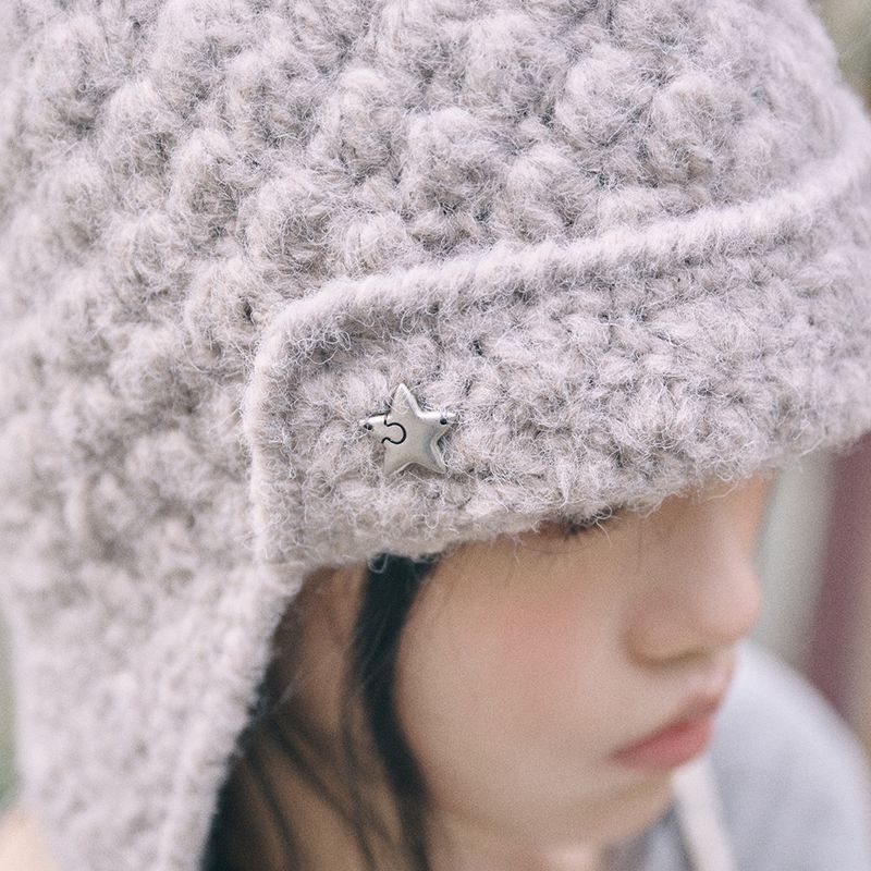 handmade crochet trooper hat beige