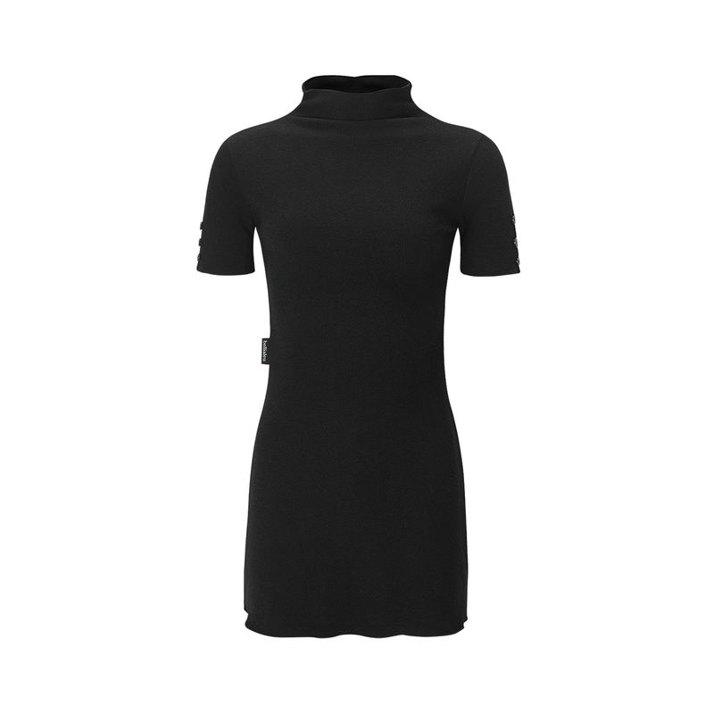 Bellialeu（ベルリアル）の「EVE HALF NECK DRESS-BLACK（Dresses）」