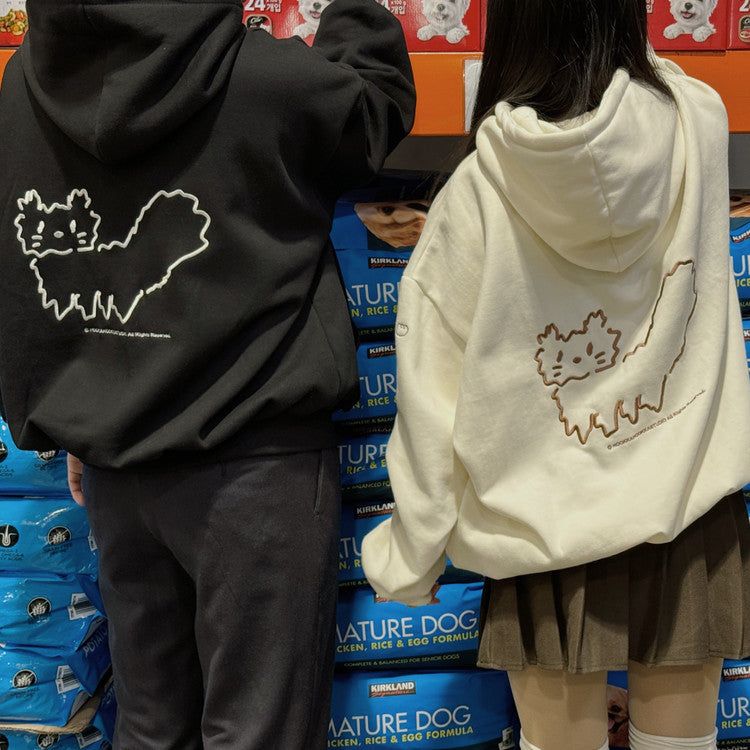 Meoww Embroidery Hoodie