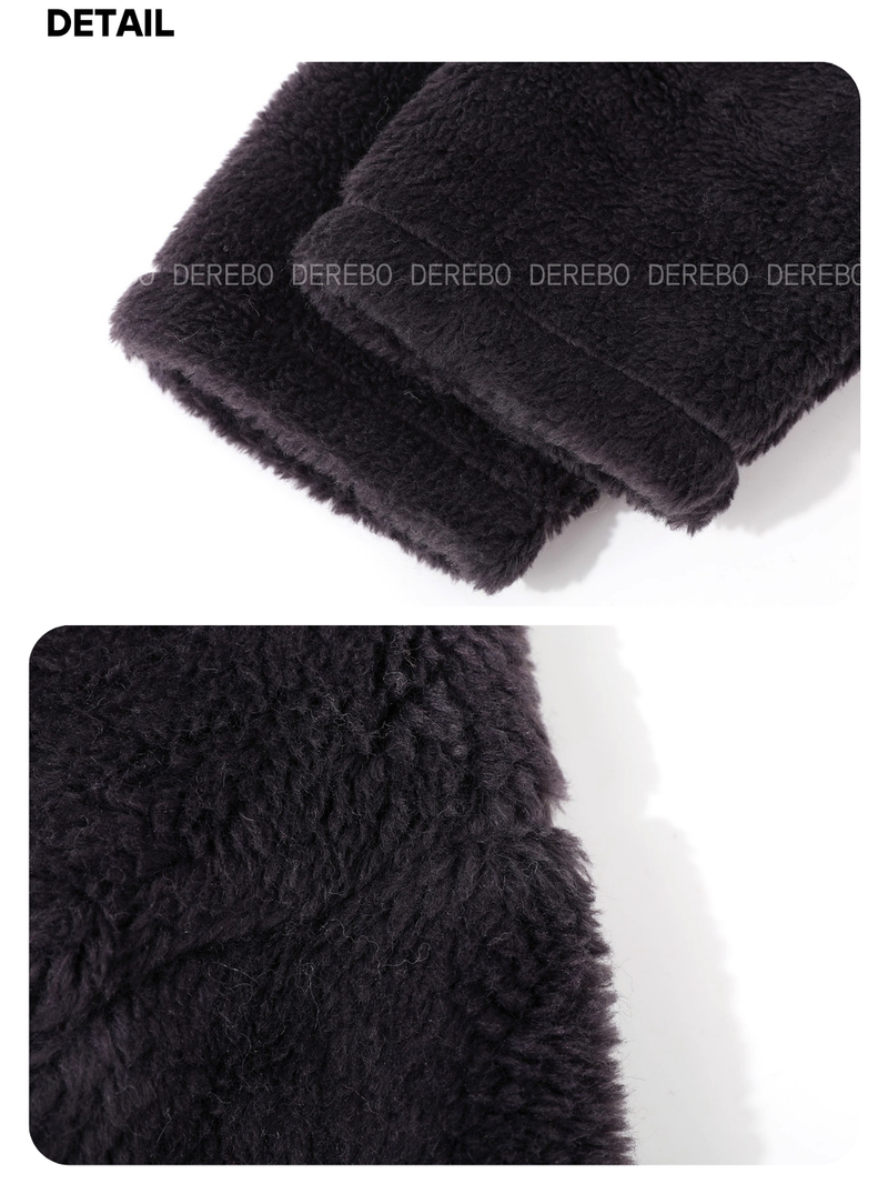 Snow Toggle Wool Mustang Long Coat