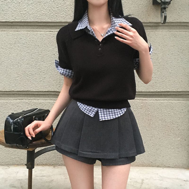 [MADE] Sophia, layered skirt pants