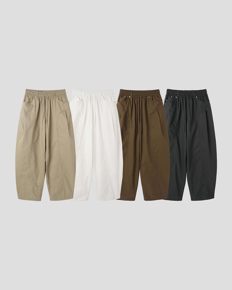 Traillin Cotton Seam One-Tuck Pants