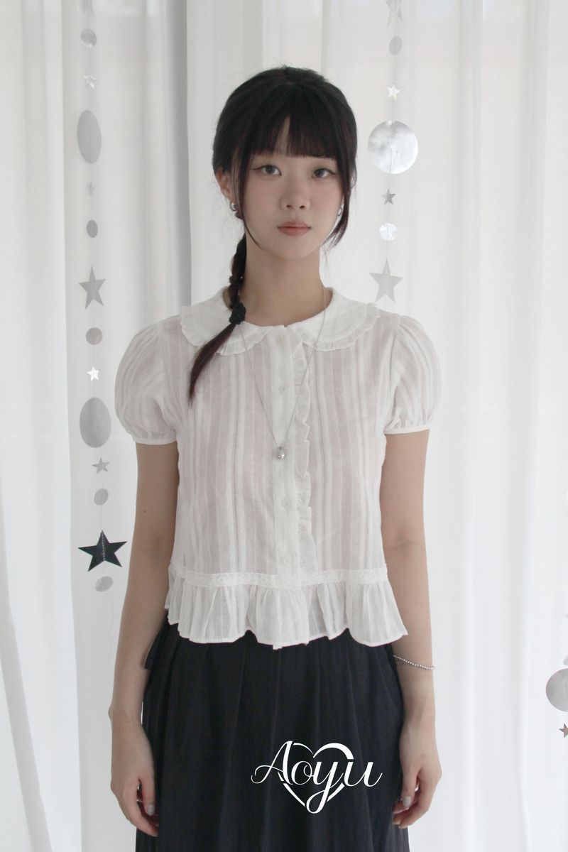 aoyu(アオユ)の「Ribbon flared midi skirt(Skirts)」