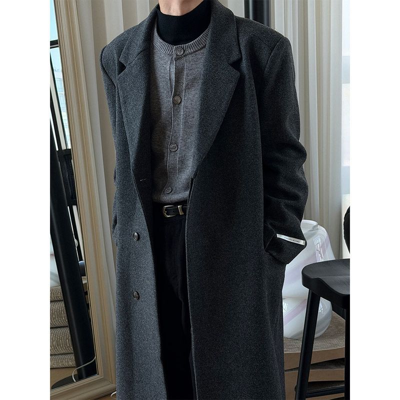 [HANDMADE] Hidden max wool coat(3color)
