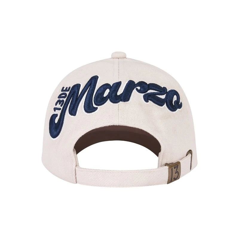 13DE MARZO Bear to Back Cap Almond