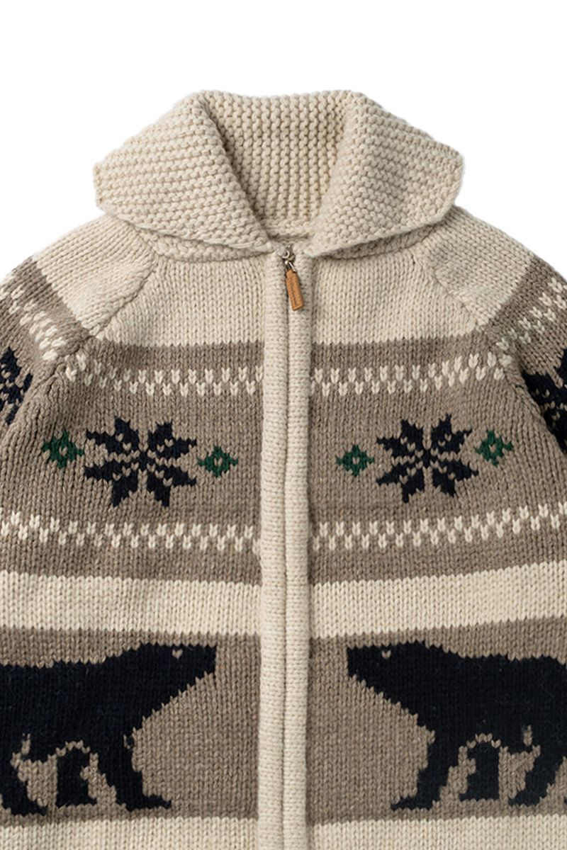 Polar bear cowichan_beige