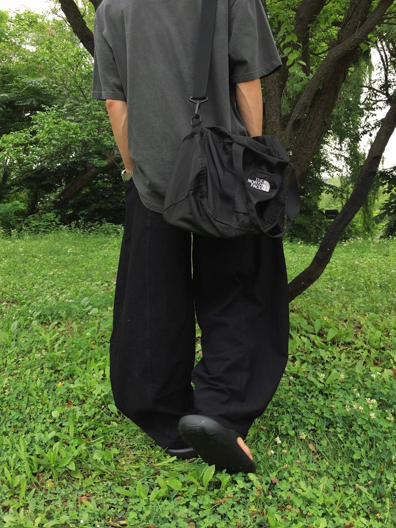 Mono Linen Wide Balloon Pants 4C