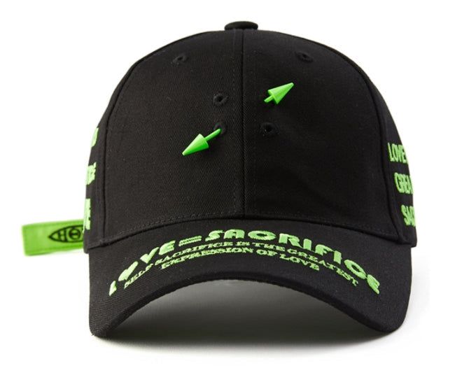 HOLY NUMBER 7(ホーリーナンバーセブン)の「LOVE SACRIFICE ball cap_Black(Hats)」