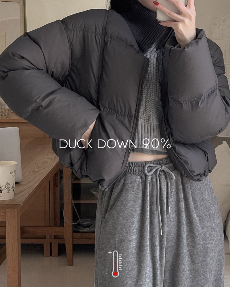 Duck down padded jumper