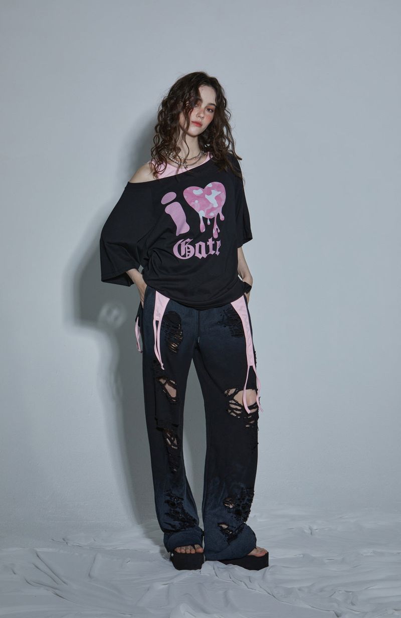 LOVE CAMO T-SHIRT