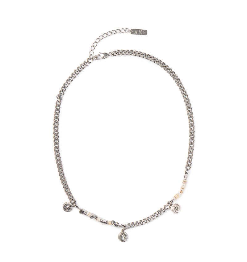 AAMBITION（アアンビション）の「シェルビーズストーンネックレス（アクセサリー）」