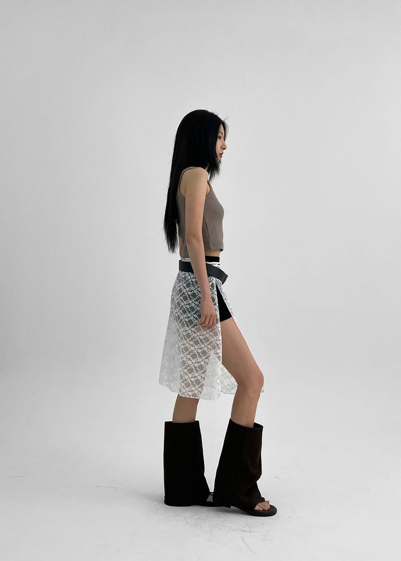 [MADE] Zielli Lace Wrap Skirt