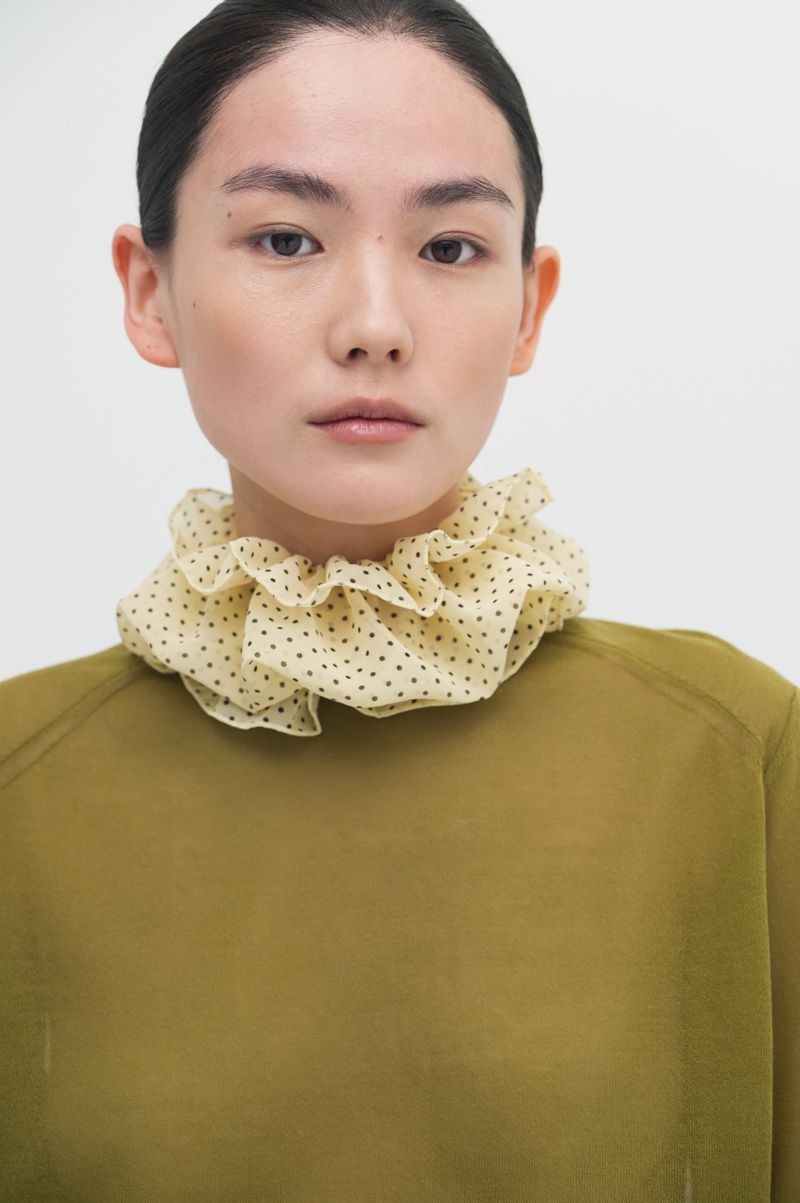 Petit Dot Nut Scarf_5colors