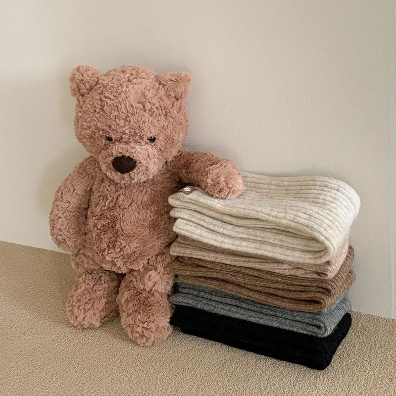 [5color/hot item] Cereal wool leg ribbed warmer