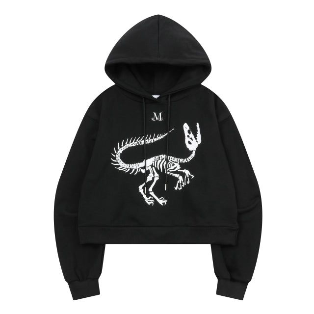 MUCENT（ムセント）の「DINO LOGO HOOD T UNISEX (2COLOR)（Tops）」