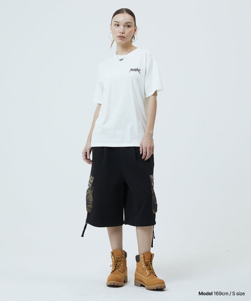 BERMUDA CAMO CARGO SWEATSHORT