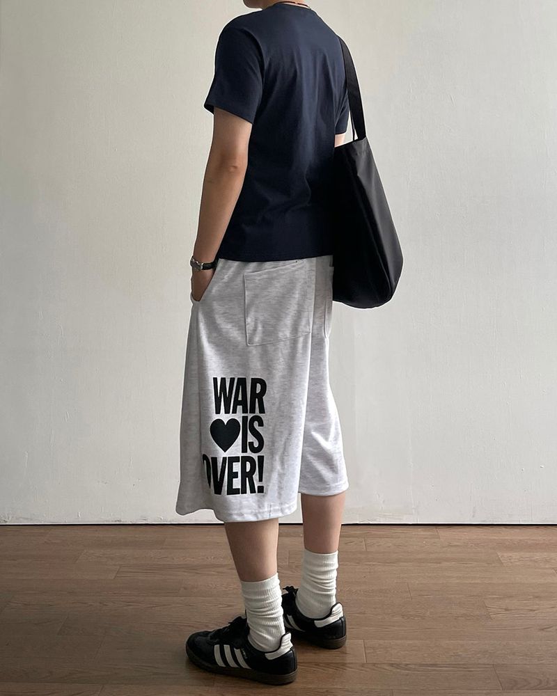 Hatin Sweat Half Pants