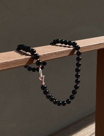 Black Pebble Neacklace